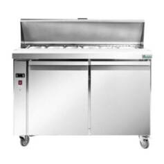 Thermaster SLB120 2 door Sandwich Bar Fridge 1200mm