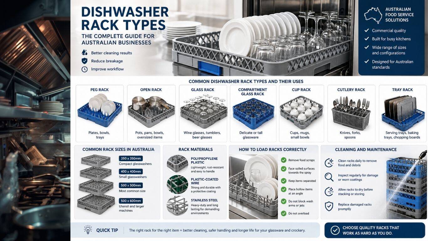 Dishwasher Rack Types Guide australia
